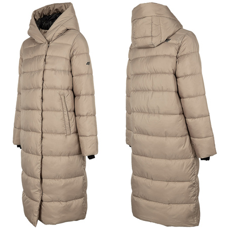 Zimowy płaszcz damski puchowy KUDP018 4F