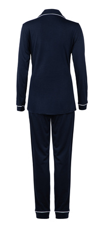 Piżama damska długa HEYO HPD06 guziki