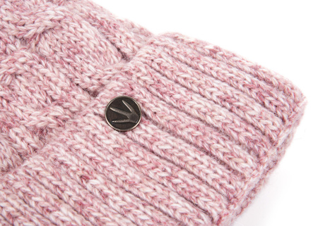 Czapka damska z pomponem  H18527_087 HEYO 