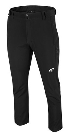 Męskie spodnie trekkingowe softshell SPMT001 4F