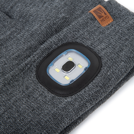 Czapka zimowa z latarką LED HCU005 HEYO
