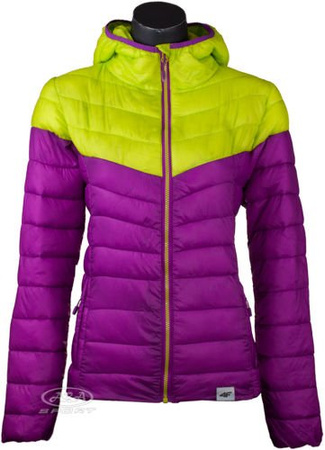 Kurtka damska pikowana puchowa KUD003 4F