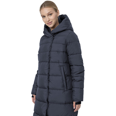 Zimowy płaszcz damski puchowy KUDP018 4F