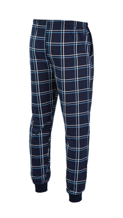 Piżama męska długa HEYO HPM014 granatowa