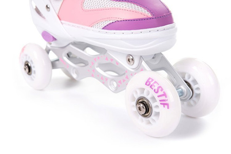 Łyżworolki regulowane 4w1 BRS02 Bestif 