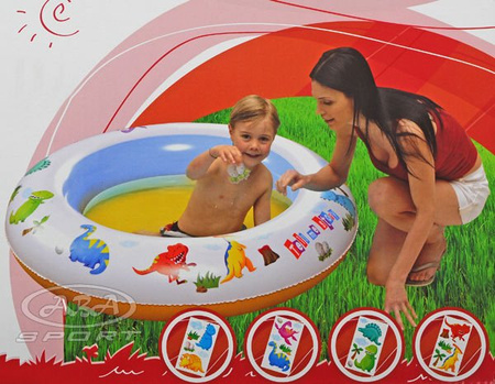 Basen dmuchany z naklejkami Jiong 85488 Spokey 
