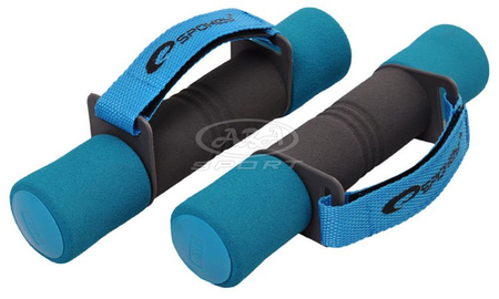 Hantle z uchwytem 2 x 1 kg Spong 832392  Spokey