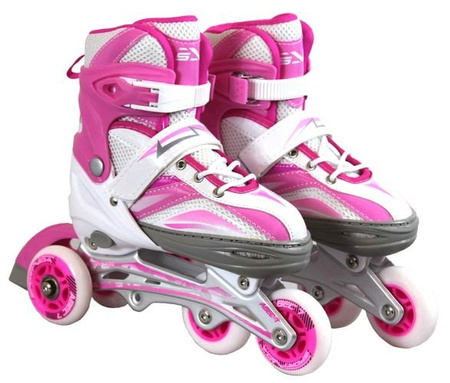 Łyżworolki regulowane 4w1 SV-LG0010-12 SportVida