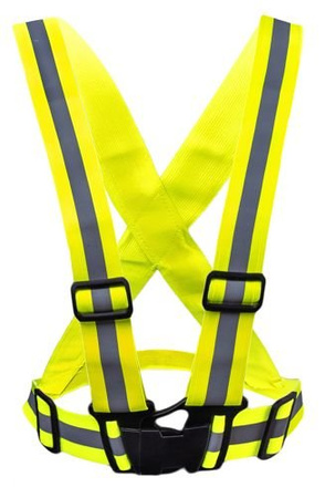 Kamizelka odblaskowa szelki paski regulowane BKO01 Bestif