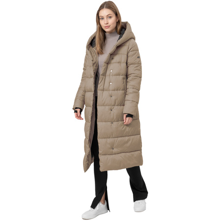 Zimowy płaszcz damski puchowy KUDP018 4F