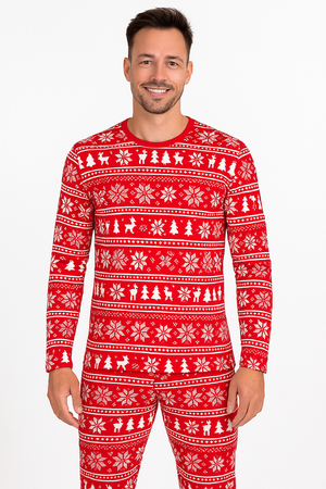 Piżama męska świąteczna HPM017 Heyo