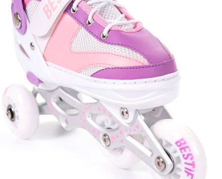 Łyżworolki regulowane 4w1 BRS02 Bestif 