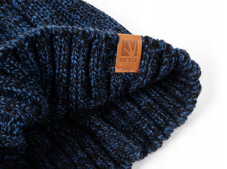 Zestaw męski czapka+szal H24010+H23010 Heyo