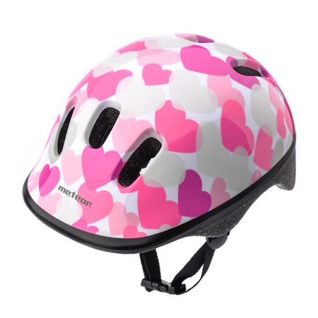 Kask rowerowy KS06 HEARTS Meteor