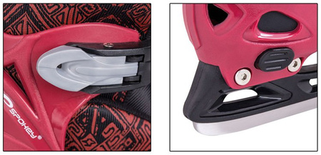 Łyżwy dziecięce regulowane Spokey PEEWEE 