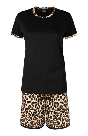 Piżama damska krótka HEYO HPD07 panterka