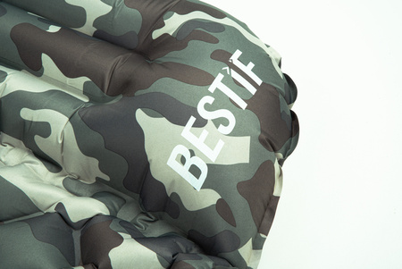 Materac trekkingowy z poduszką BMT11 190x56x5,5cm Bestif