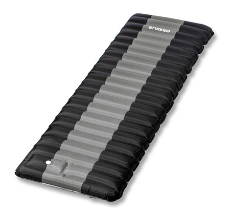 Materac trekkingowy z wbudowaną pompką 185x62x10 cm Bestif 