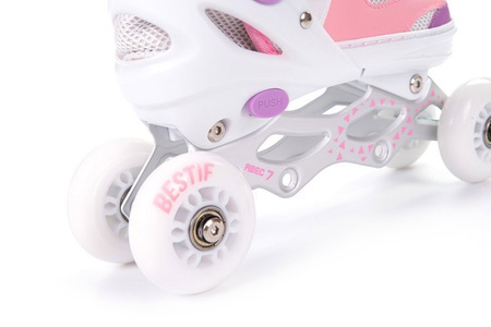 Łyżworolki regulowane 4w1 BRS02 Bestif 