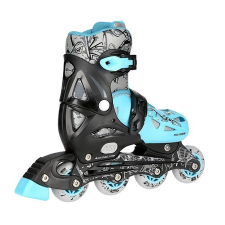 Łyżworolki regulowane 4w1 (ROLKI WROTKI ŁYŻWY) NH0320A Nils Extreme