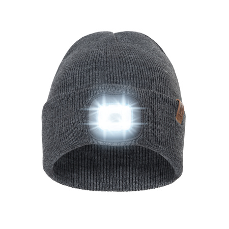 Czapka zimowa z latarką LED HCU005 HEYO