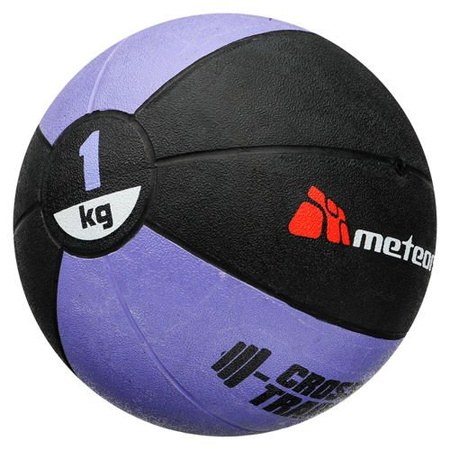 Piłka treningowa do ćwiczeń crossfit 1KG 29043 Meteor 