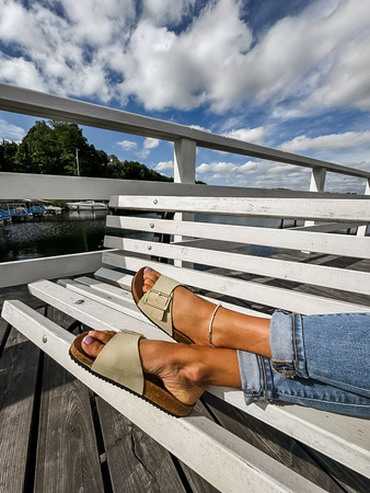 Klapki damskie korkowe HKK02 Heyo 