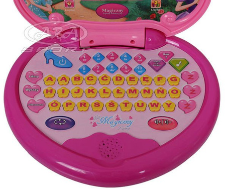 Laptop edukacyjny Księżniczka DZ-4604