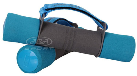 Hantle z uchwytem 2 x 1 kg Spong 832392  Spokey