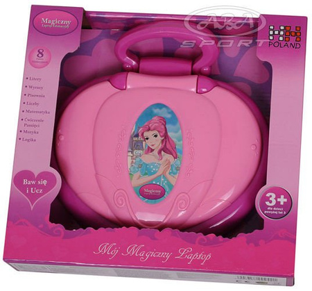 Laptop edukacyjny Księżniczka DZ-4604