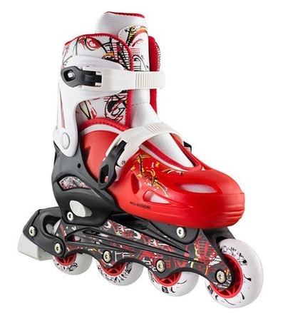 Łyżworolki regulowane 4w1 (ROLKI WROTKI ŁYŻWY) NH0320A Nils Extreme