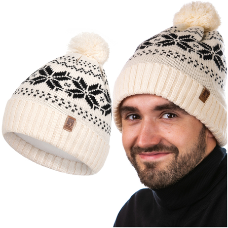 Zimowa czapka norweska unisex HCU004 HEYO  